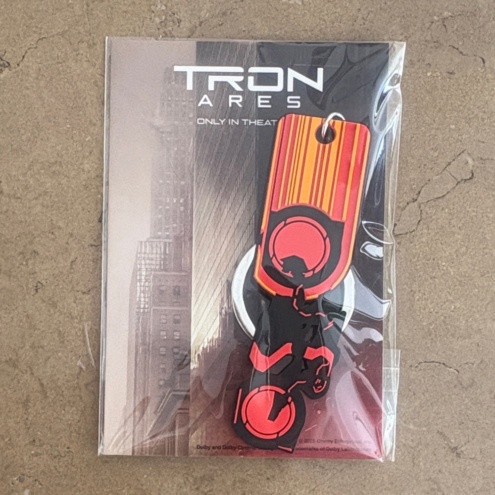 New TRON Ares 2025 Key Chain